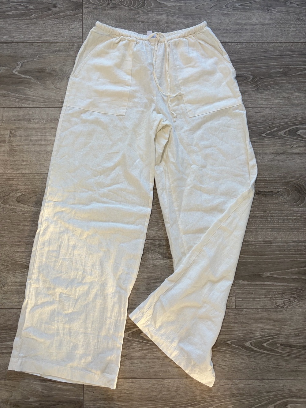 garage linen pants